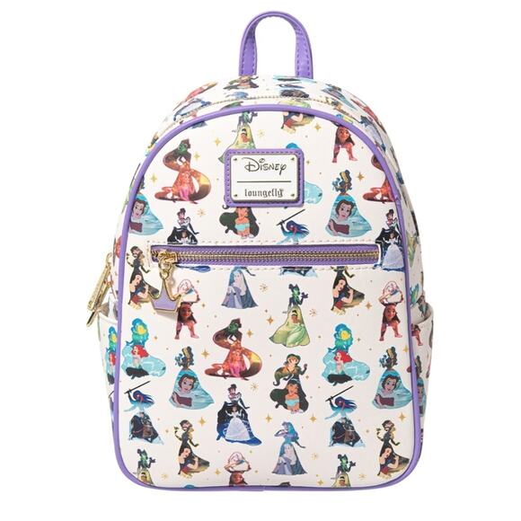 Loungefly Handbags - NWT Loungefly Exclusive LF Disney Princesses Dress Mini Backpack